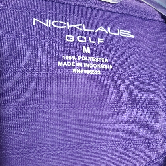 Nicklaus Golf Men's Polo Shirt Size M Short Sleeve - Picture 5 of 7